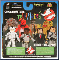 Peter Venkman (Courtroom) / Washington Square Ghost from Ghostbusters - Minimates - Toys R Us - Best of Series 2 manufactured by Diamond Select [Back]