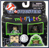 Peter Venkman (Slimed) / Clear Slimer Action Figure