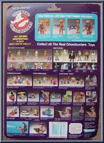 Peter Venkman (Snake Head Ghost) from Ghostbusters - The Real - Super Fright Features manufactured by Kenner [Back]