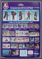 Winston Zeddmore (Splitting Ghost) from Ghostbusters - The Real - Power Pack Heroes manufactured by Kenner [Back]