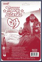 Ghostface Killah (Toney Starks) from Ghostface Killah - ReAction Figures manufactured by Super7 [Back]