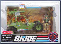 A.W.E. Striker (with Crankcase) from G.I. Joe - 25th Anniversary - Vehicle Sets manufactured by Hasbro [Front]
