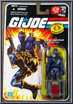Firefly (Blue) from G.I. Joe - 25th Anniversary - Wave 13 manufactured by Hasbro [Front]