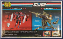 F.L.A.K. Cannon vs. Cobra C.L.A.W. from G.I. Joe - 25th Anniversary - Vehicle Sets manufactured by Hasbro [Back]