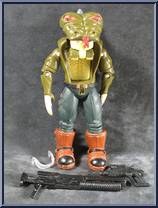 Slythor from G.I. Joe - A Real American Hero - Series 2 - Manimals manufactured by Hasbro [Loose]