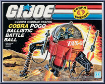 Pogo Ballistic Battle Ball from G.I. Joe - Classic Collection - Series  6 - Accessories manufactured by Hasbro [Front]