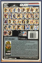 Captain Grid Iron from G.I. Joe - Classic Collection - Series  9 manufactured by Hasbro [Back]