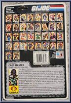 Croc Master from G.I. Joe - Classic Collection - Series  6 manufactured by Hasbro [Back]