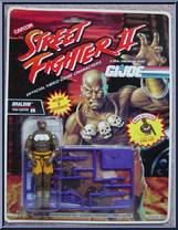 Dhalism from G.I. Joe - Classic Collection - Series 12 - Street Fighter II manufactured by Hasbro [Front]