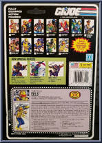 Eel from G.I. Joe - Classic Collection - Series 11 manufactured by Hasbro [Back]
