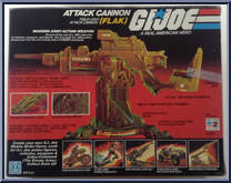 FLAK from G.I. Joe - Classic Collection - Series  1 - Accessories manufactured by Hasbro [Back]