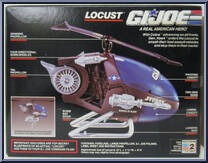 Locust from G.I. Joe - Classic Collection - Series  9 - Accessories manufactured by Hasbro [Back]