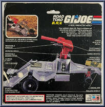 Road Toad B.R.V. from G.I. Joe - Classic Collection - Series  6 - Accessories manufactured by Hasbro [Back]