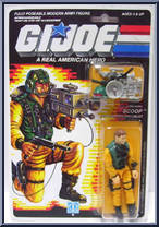 Scoop from G.I. Joe - Classic Collection - Series  8 manufactured by Hasbro [Front]