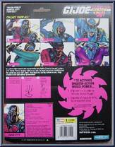 Snake-Eyes from G.I. Joe - Classic Collection - Series 13 - Shadow Ninjas manufactured by Hasbro [Back]