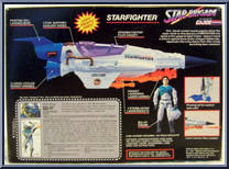 Starfighter from G.I. Joe - Classic Collection - Series 12 - Star Brigade manufactured by Hasbro [Back]