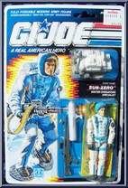 Sub-Zero from G.I. Joe - Classic Collection - Series  9 manufactured by Hasbro [Front]