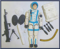 Sub-Zero from G.I. Joe - Classic Collection - Series  9 manufactured by Hasbro [Loose]