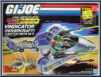 Vindicator (Hovercraft) from G.I. Joe - Classic Collection - Battle Force 2000 - Accessories manufactured by Hasbro [Front]