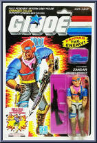 Zandar from G.I. Joe - Classic Collection - Series  5 manufactured by Hasbro [Front]