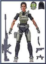 Jodie "Shooter" Craig from G.I. Joe - Classified - Night Force manufactured by Hasbro [Loose]