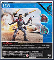 Metal-Head from G.I. Joe - Classified - Iron Grenadiers manufactured by Hasbro [Back]