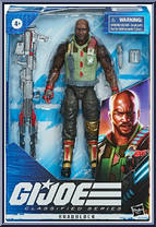 Roadblock from G.I. Joe - Classified - Basic Series manufactured by Hasbro [Front]