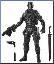 Snake Eyes from G.I. Joe - Classified - Basic Series manufactured by Hasbro [Loose]