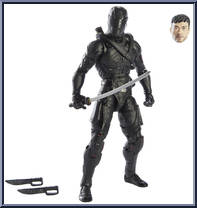 Snake Eyes from G.I. Joe - Classified - Snake Eyes Origins manufactured by Hasbro [Loose]