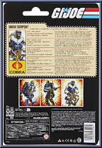 Snow Serpent from G.I. Joe - Classified - Retro manufactured by Hasbro [Back]