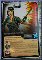 Lady Jaye from G.I. Joe - Collector's Club - 2013 Convention manufactured by Hasbro [Back]