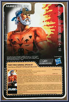 Outback from G.I. Joe - Collector's Club - 2016 Series manufactured by Hasbro [Back]