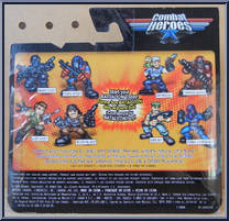 Lady Jaye / Major Bludd from G.I. Joe - Combat Heroes - Wave 3 manufactured by Hasbro [Back]