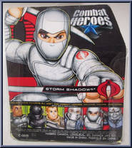 Storm Shadow from G.I. Joe - Combat Heroes - Basic Series manufactured by Hasbro [Back]