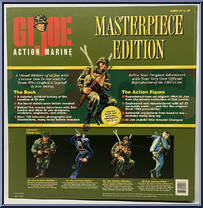 Action Marine (Jungle Fighter) from G.I. Joe - Commemorative Collection - Masterpiece Edition manufactured by Hasbro [Back]