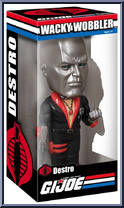Destro from G.I. Joe - Wacky Wobblers manufactured by Funko [Front]