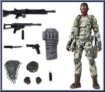 Stalker from G.I. Joe - Exquisite Mini Series manufactured by Hiya Toys [Loose]