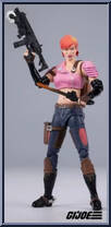Zarana from G.I. Joe - Exquisite Mini Series manufactured by Hiya Toys [Loose]