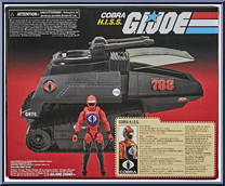 Cobra H.I.S.S. (with Cobra H.I.S.S. Driver) from G.I. Joe - Retro - Vehicles manufactured by Hasbro [Back]