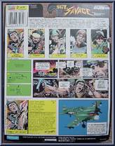 Sgt. Savage (Combat) from G.I. Joe - Sgt. Savage - Basic Series manufactured by Hasbro [Back]