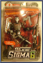 Firefly (Flame Launcher) from G.I. Joe - Sigma Six - Basic Series manufactured by Hasbro [Front]