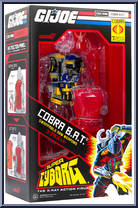 B.A.T. (Clear) from G.I. Joe - Super Cyborg manufactured by Super7 [Front]