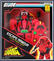 Battle Armor S.N.A.K.E. (Crimson) from G.I. Joe - Super Cyborg manufactured by Super7 [Front]