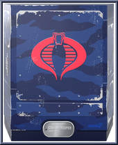 Cobra Trooper from G.I. Joe - Ultimates manufactured by Super7 [Back]