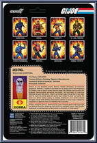Destro from G.I. Joe - ReAction Figures manufactured by Super7 [Back]