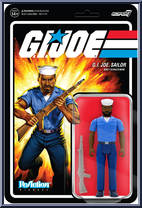 G.I. Joe Sailor from G.I. Joe - ReAction Figures manufactured by Super7 [Front]