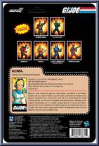 Glenda from G.I. Joe - ReAction Figures manufactured by Super7 [Back]