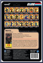 Ninja-Ku from G.I. Joe - ReAction Figures manufactured by Super7 [Back]