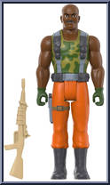 Roadblock from G.I. Joe - ReAction Figures manufactured by Super7 [Loose]