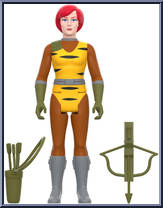 Scarlett (Tiger Force) from G.I. Joe - ReAction Figures manufactured by Super7 [Loose]